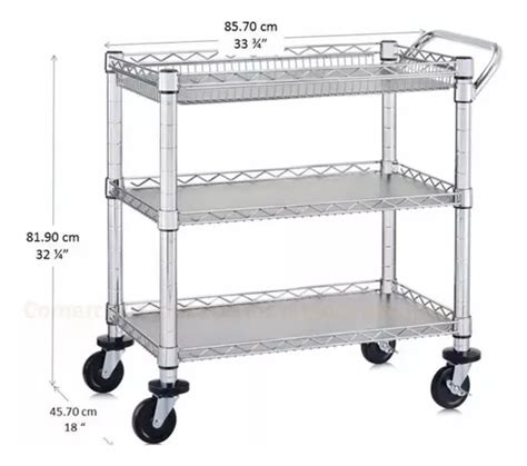 Carrito De Servicio Multiusos Taller Oficina Restaurante