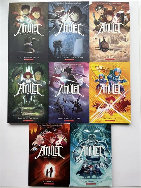 Amulet 1 8 Series Box Set Paperback 8 Book Collection Graphix By Kazu