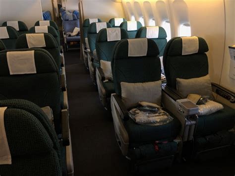 Review Cathay Pacific 777 Premium Economy Hong Kong To Los Angeles Moore With Miles