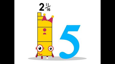 Numberblocks Band Sixteenths 5 1 Month YouTube