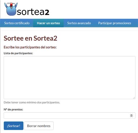 Sortea Elegir Un Ganador Sortea Blog