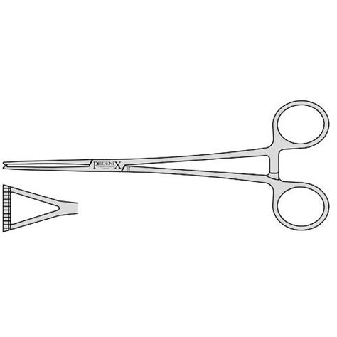 Duval Lung Forceps With Mm Wide Jaws And A Box Joint Mm Health