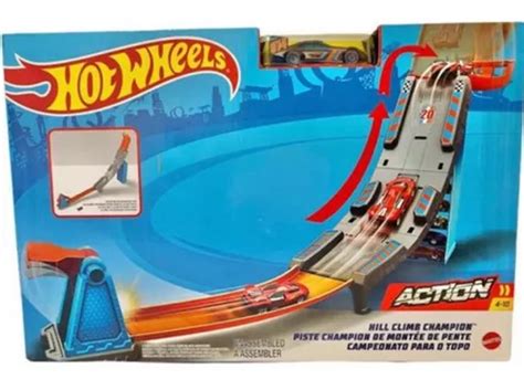 Hot Wheels Action Pista Campeonato Para O Topo Mattel Gbf