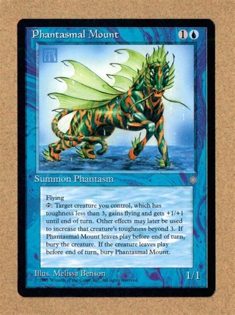 PHANTASMAL MOUNT Magic The Gathering Ice Age 1995 EBay