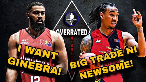 BREAKING TAUTUAA NAGPAPATRADE NA SA GINEBRA MALAPIT NA NEWSOME TO