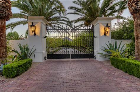 Entrance Gates Driveway Driveway Entrance Landscaping Driveway Design