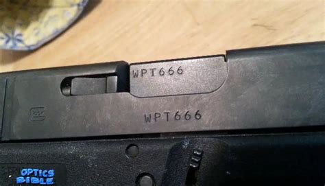 Where Is Glock Serial Number How To Find And Read It