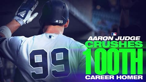 Yankees' Aaron Judge crushes 100th career homer! - YouTube