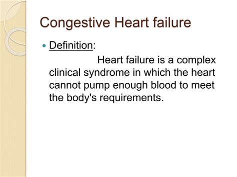 Congestive Heart Failure1pptx