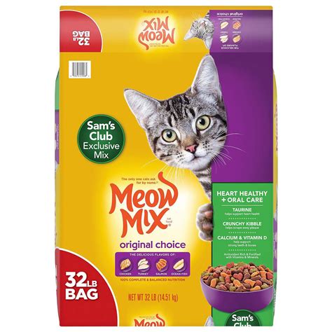 Meow Mix Original Choice Dry Cat Food, 32 LB — Goisco.com