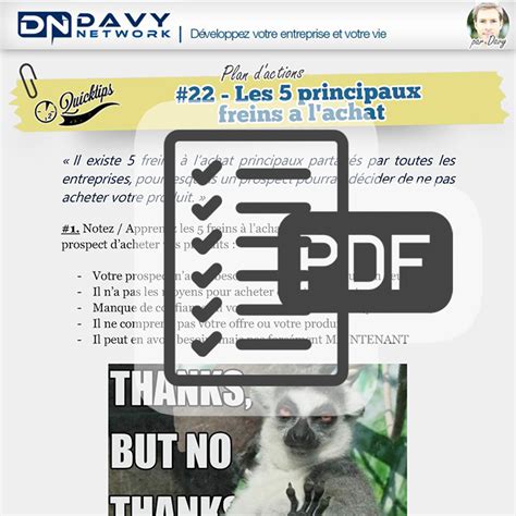 Les 5 principaux freins à lachat de vos prospects et clients