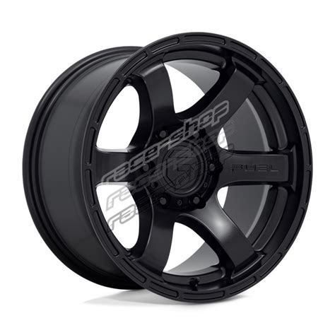 Fuel D Rush Wheel X X Et Satin Black Races Shop