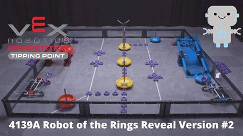 VEX V5 Tipping Point Robot Reveal V2 Robot Of The Rings YouTube