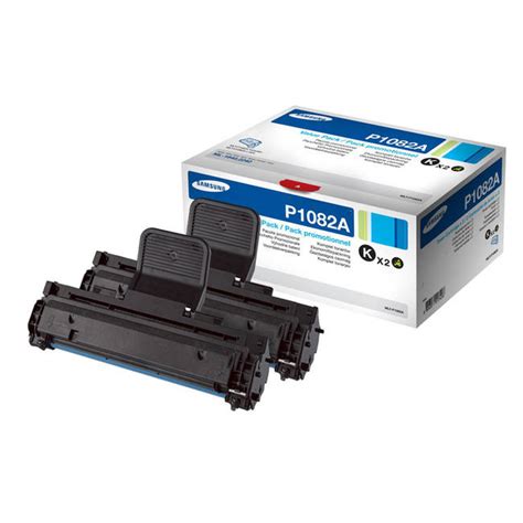 Samsung P1082A Black Original Toner Cartridge Twin Pack