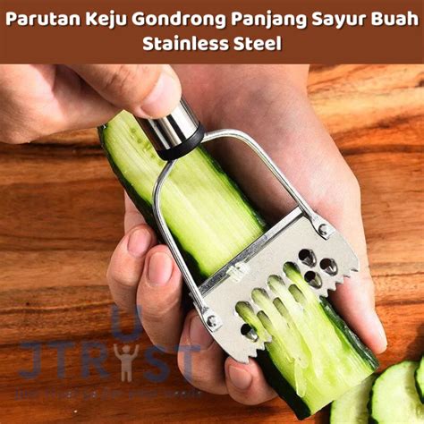 Parutan Keju Gondrong Stainless Steel Panjang Sayur Buah Lazada Indonesia