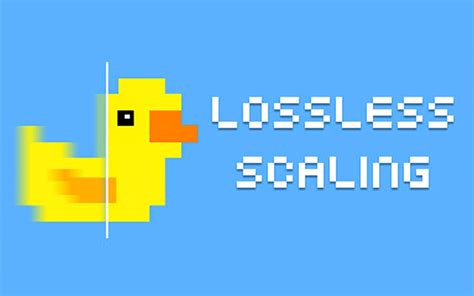 Lossless Scaling