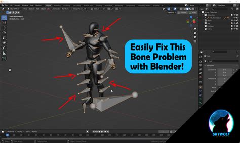 Easy Fix For Unreal To Blender Rig Bones Orientation Blendernation