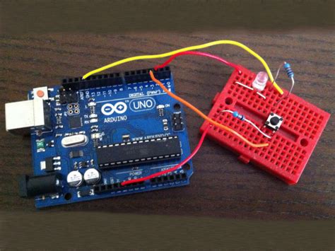 Utiliser Un Bouton Poussoir Avec Un Arduino — Wikifab