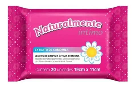 Lenços Umedecidos Íntimos Naturalmente Íntimo MercadoLivre