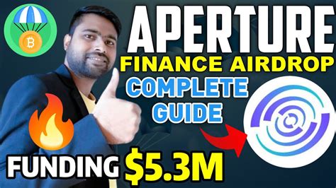 Aperture Finance Airdrop M Funding Aperture Token Free Airdrop