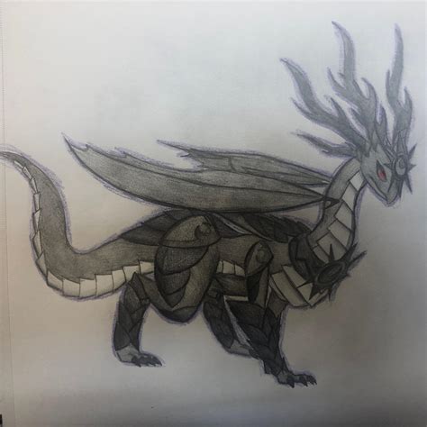 Dark Dragon By Valatos On Deviantart