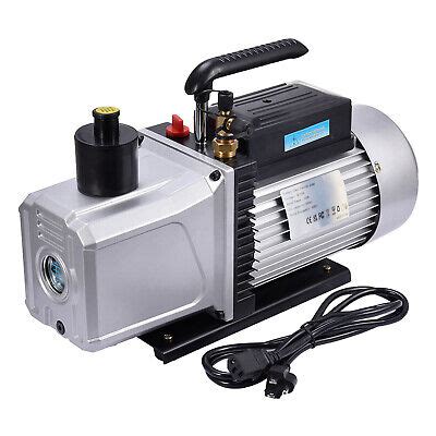 Cfm High Performance Rotary Vane Deep Vacuum Pump Hvac Field Tool