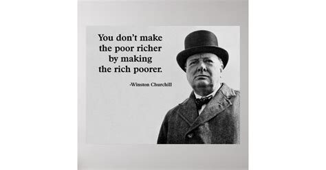 Winston Churchill Poster | Zazzle