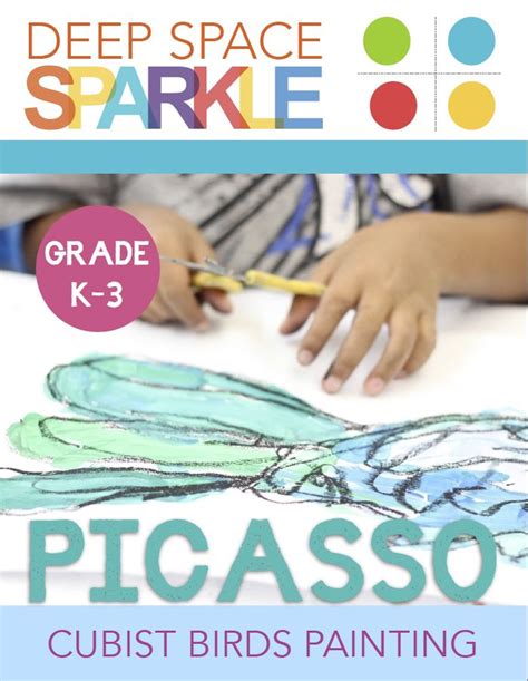 Picasso's Cubist Bird Lesson Plan | Deep Space Sparkle | Deep space ...