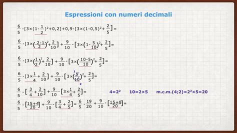 Lezione Espressione Con I Numeri Decimali Youtube