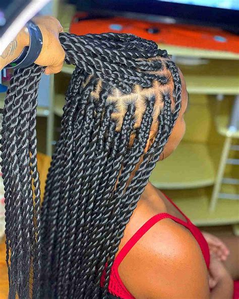 Twist Box Braids Hairstyles