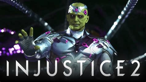 Injustice 2 Brainiac Gameplay Breakdown W Epic Upgraded Gear New