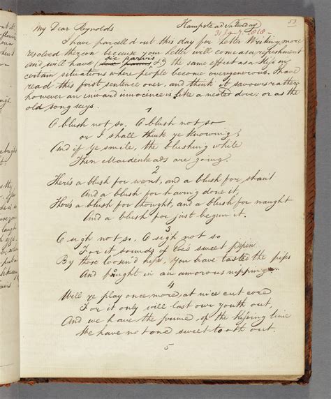 Letter #50: To John Hamilton Reynolds, 31 January 1818 – The Keats ...