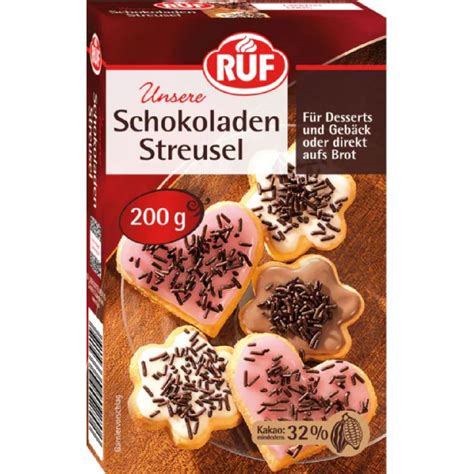 RUF Milch Schoko Streusel