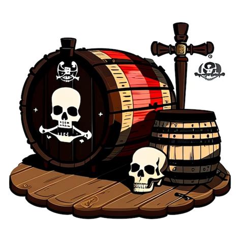 Premium Ai Image Pirate Treasure