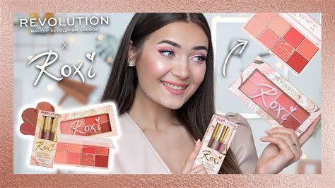 Revolution Makeup Tutorial Using The New Revolution X Roxxsaurus Collection Youtube