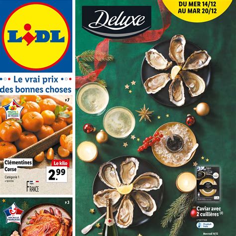 Catalogue Lidl Deluxe Du Mercredi Au Mardi D Cembre