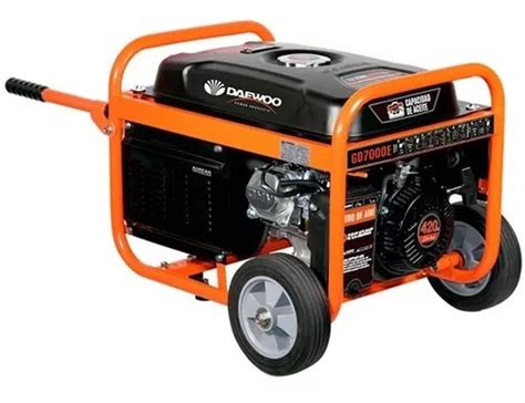 Generador Grupo Electrogeno Nafta Daewoo 6 5kva Avr A Elect