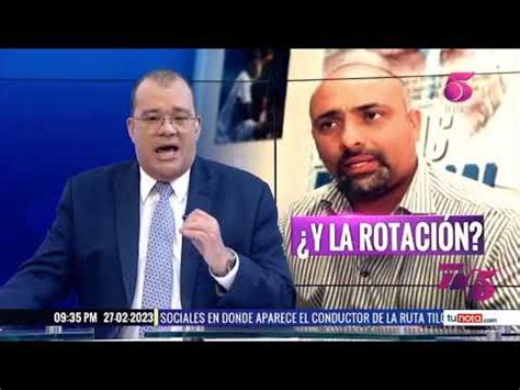 Rafael Barahona Dice Que Se Queda En El Ihtt Su Presidencia Rotatoria