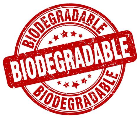 Sello Biodegradables Muestra Redonda Biodegradable Del Grunge