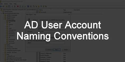 Active Directory User Naming Conventions Active Directory Pro