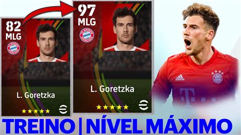 Upgrade Goretzka Max Level Rating Carta Normal Efootball