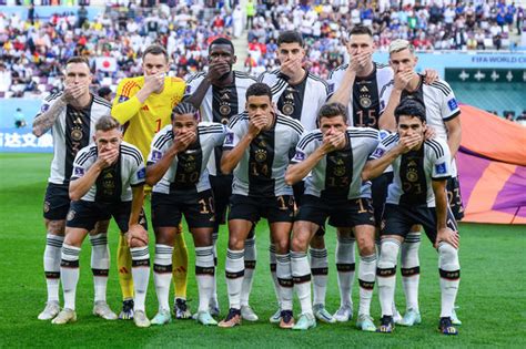 German World Cup Players Cover Mouths In Protest Of One Love” Armbands