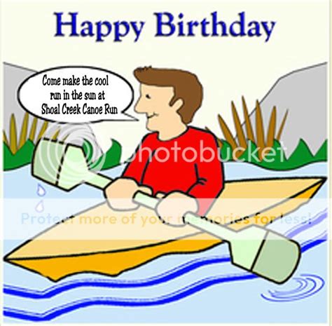 Kayak Canoe Birthday Card Maria Jordan Oreilly Artist Kayaking Kayak