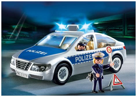 Playmobil City Action Pas Cher Voiture De Police Avec Lumi Res