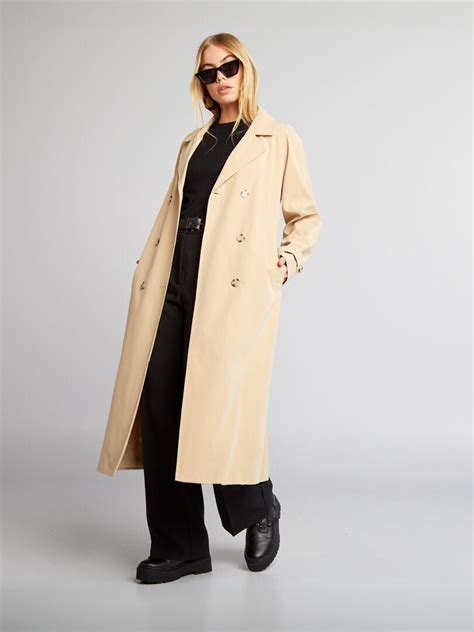 Trench JDY Avec Ceinture Beige Kiabi 60 00