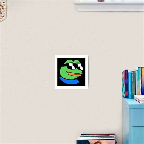 Pepe The Frog Sunglasses Meme Art Print For Sale By Marhinmichael