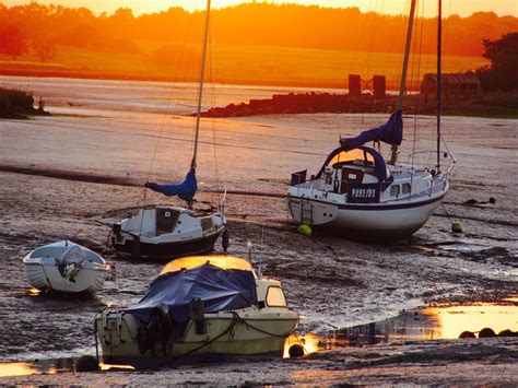 Sunset At Alresford Creek Linda Battle Flickr