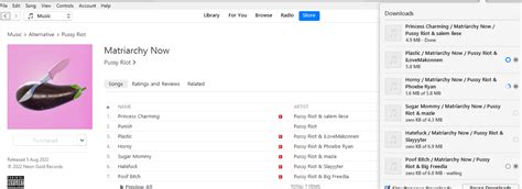 Pussy Riot Matriarchy Now [itunes Plus M4a] Itd Music