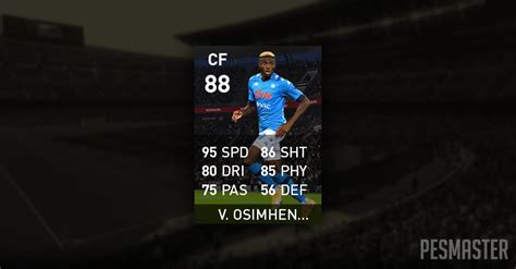 Victor Osimhen Pes Stats