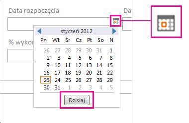 Wstawianie Dzisiejszej Daty Za Pomoc Kontrolki Selektor Dat Pomoc